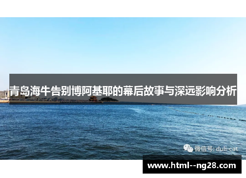 青岛海牛告别博阿基耶的幕后故事与深远影响分析